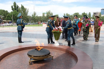24.KG: В Бишкеке отметили 75-летие формирования Панфиловской дивизии